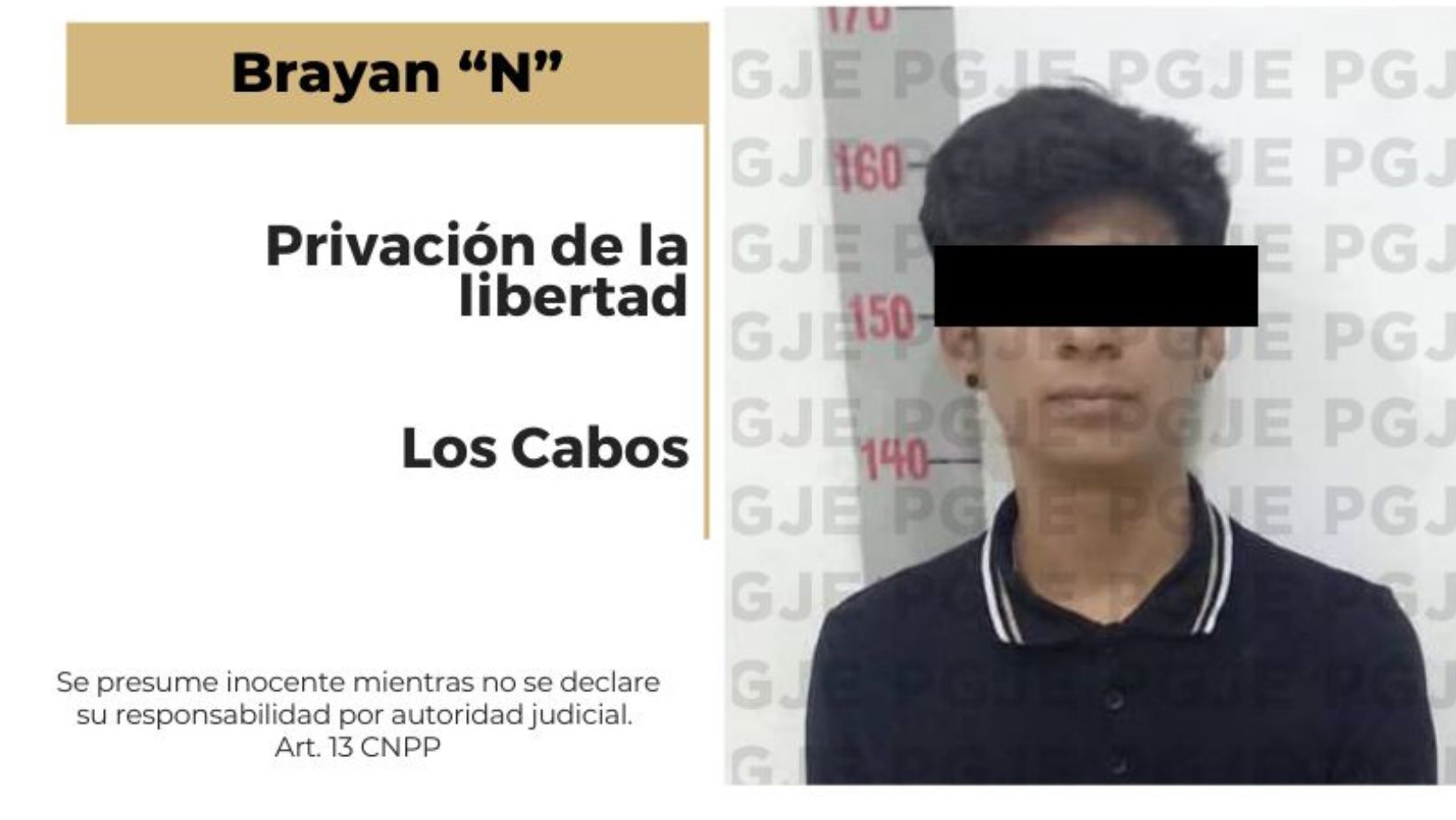 Vinculan A Proceso A Imputado Por Privación De La Libertad En Los Cabos